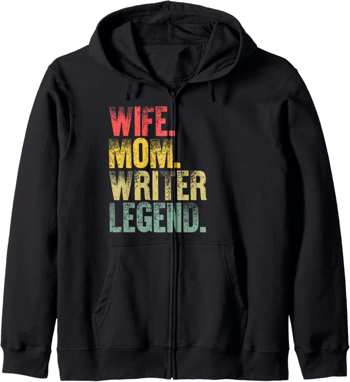 Mother Women Funny Wife Mom Writer Legend Kapuzenjacke