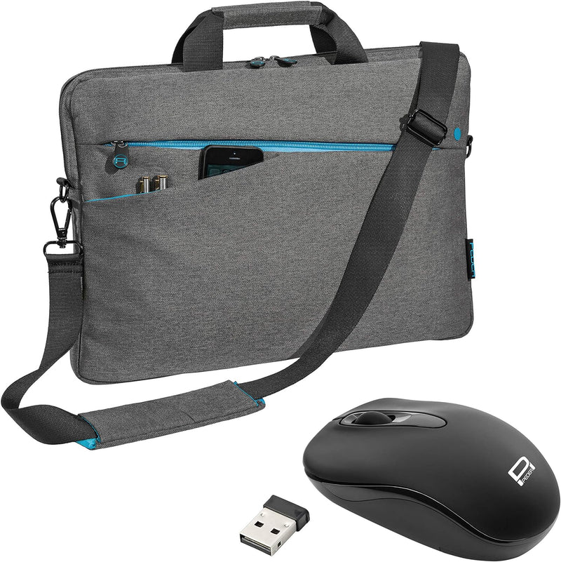 PEDEA Laptoptasche "Fashion" Notebook-Tasche bis 15,6 Zoll (39,6 cm) Umhängetasche mit Schultergurt