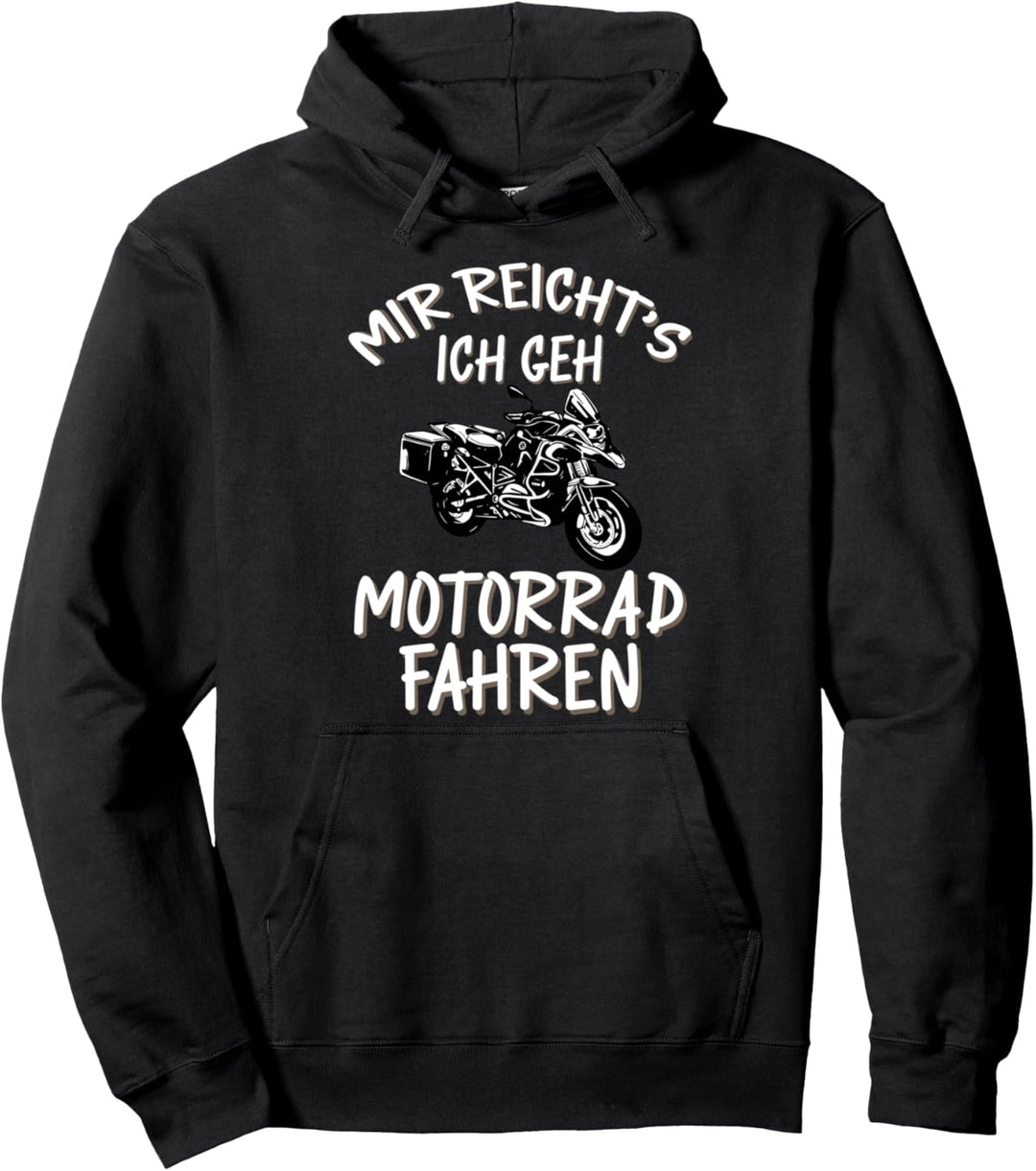 Motorradfahrer Biker Motorrad Spruch Fahren Pullover Hoodie