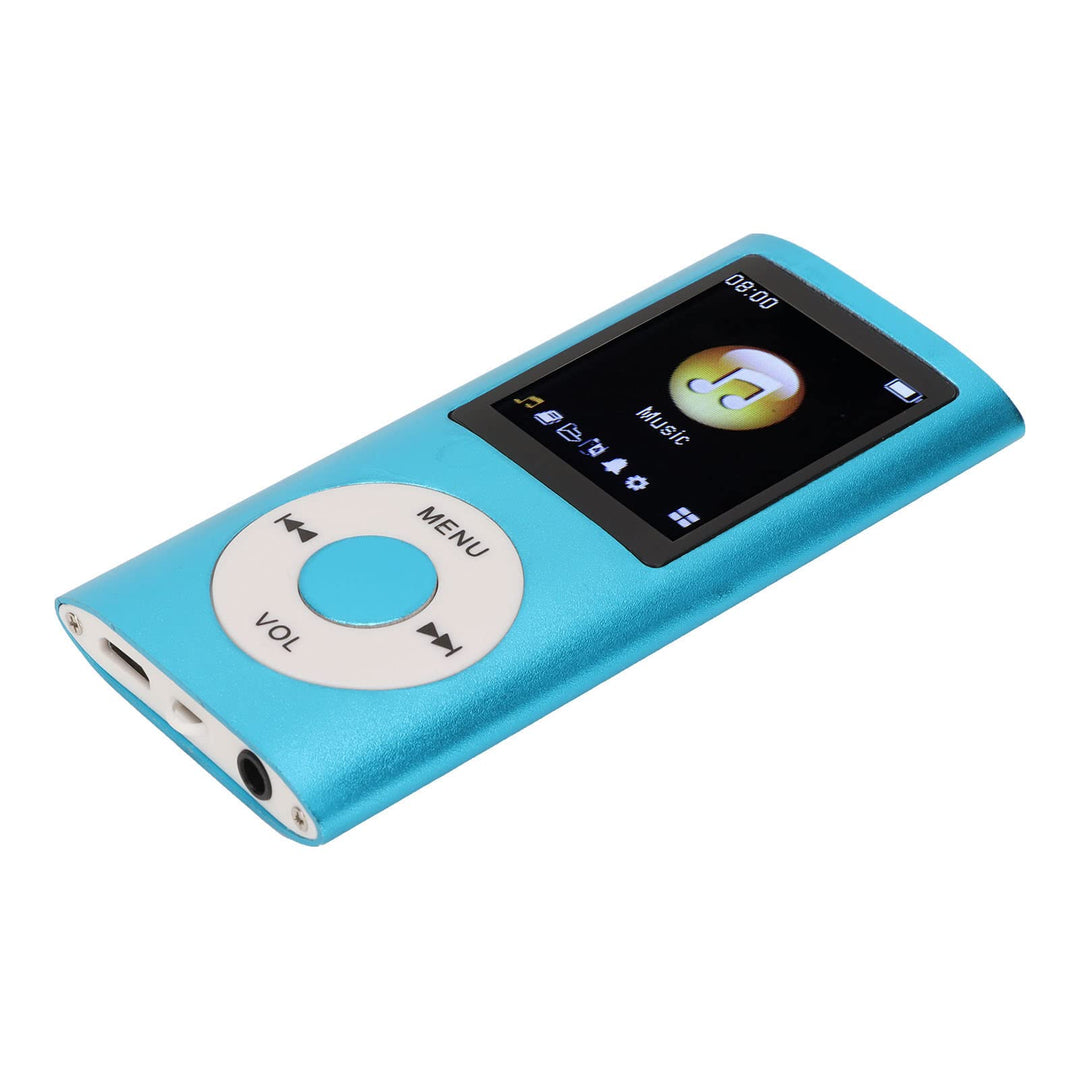 Yctze MP3/MP4-Player, Tragbarer Musikplayer mit Kopfhörer, 1,8-Zoll-HD-Bildschirm, Unterstützt Bis z