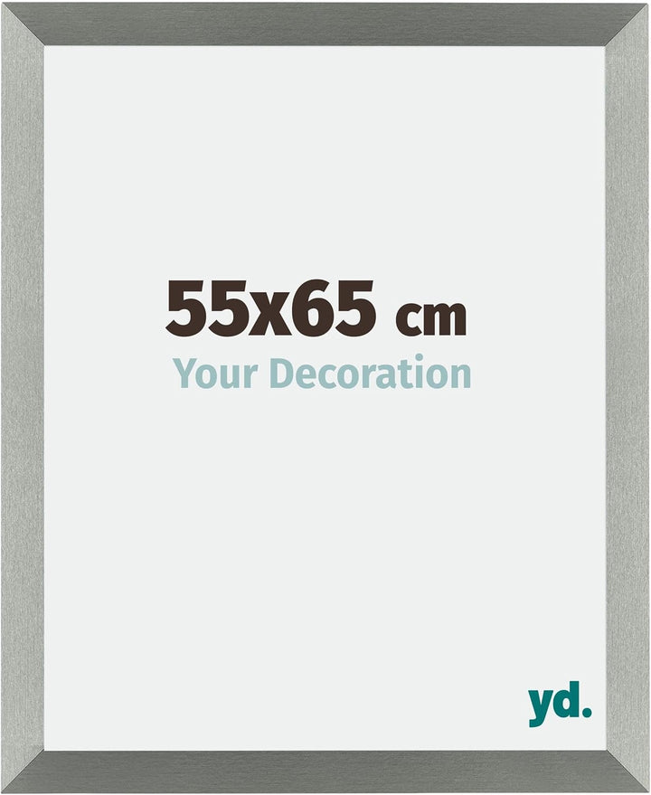 yd. Your Decoration - Bilderrahmen 55x65 cm - Bilderrahmen aus MDF mit Acrylglas - Antireflex - Ausg