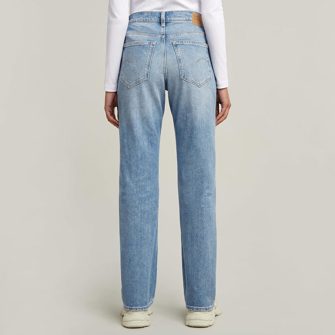 G-Star Raw Damen Viktoria High Straight Jeans 23W / 28L Blau (Vintage Olympic Blue D23959-d503-d905)