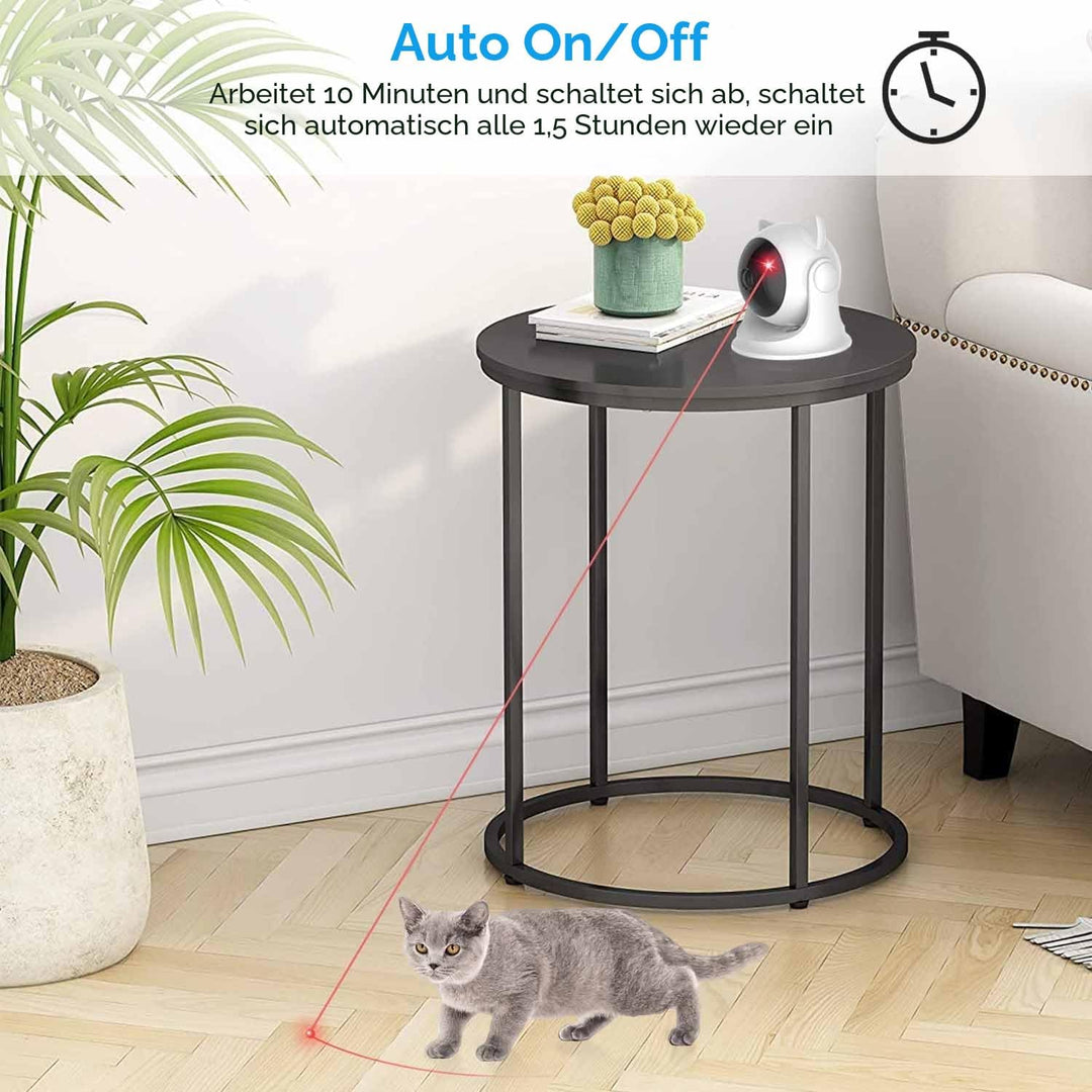 VOVIGGOL Automatisches Katzen Laser Spielzeug für Katzen Kätzchen Hunde Haustiere, Auto Katzenspielz