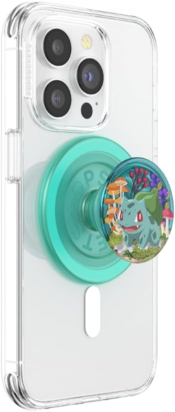 PopSockets Phone Grip for MagSafe with Kickstand, Magnetic Stand, Swappable Top, Secure Hold for iPh