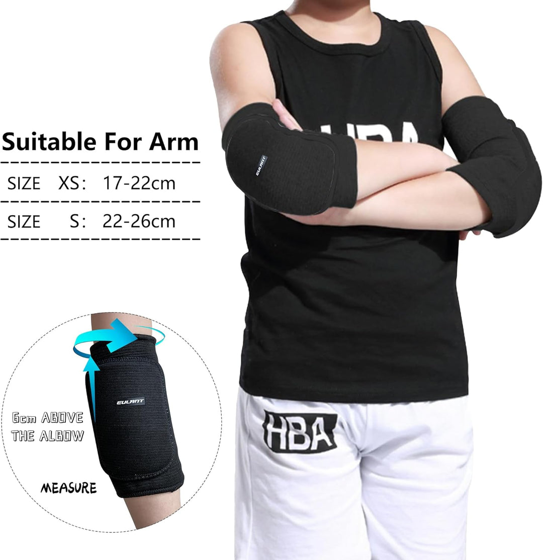 EULANT Kinder Kompression Arm Ärmel, Sport Arm Warmer Für Kinder, Ellenbogenschoner mit Hoher Elasti