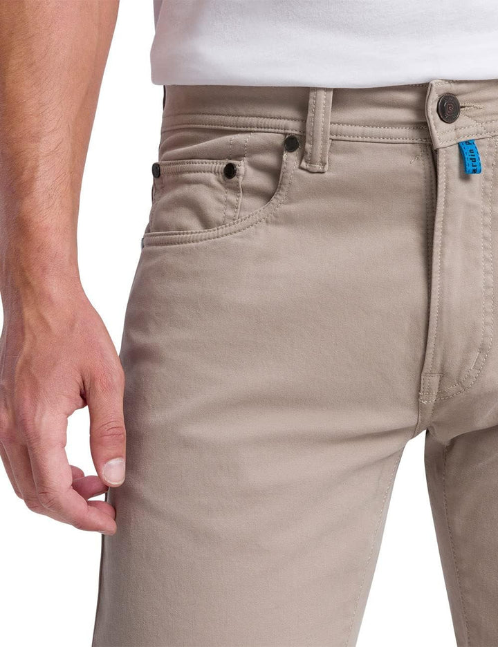 Pierre Cardin Herren 5 Pocket Stoffhose 30W / 32L Vintage Khaki, 30W / 32L Vintage Khaki