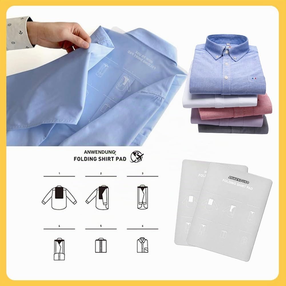Hemdentasche für Koffer, Hemden Packtasche Portable Hemd Reisetasche Anti Falte Hemdtasche Knitterfr