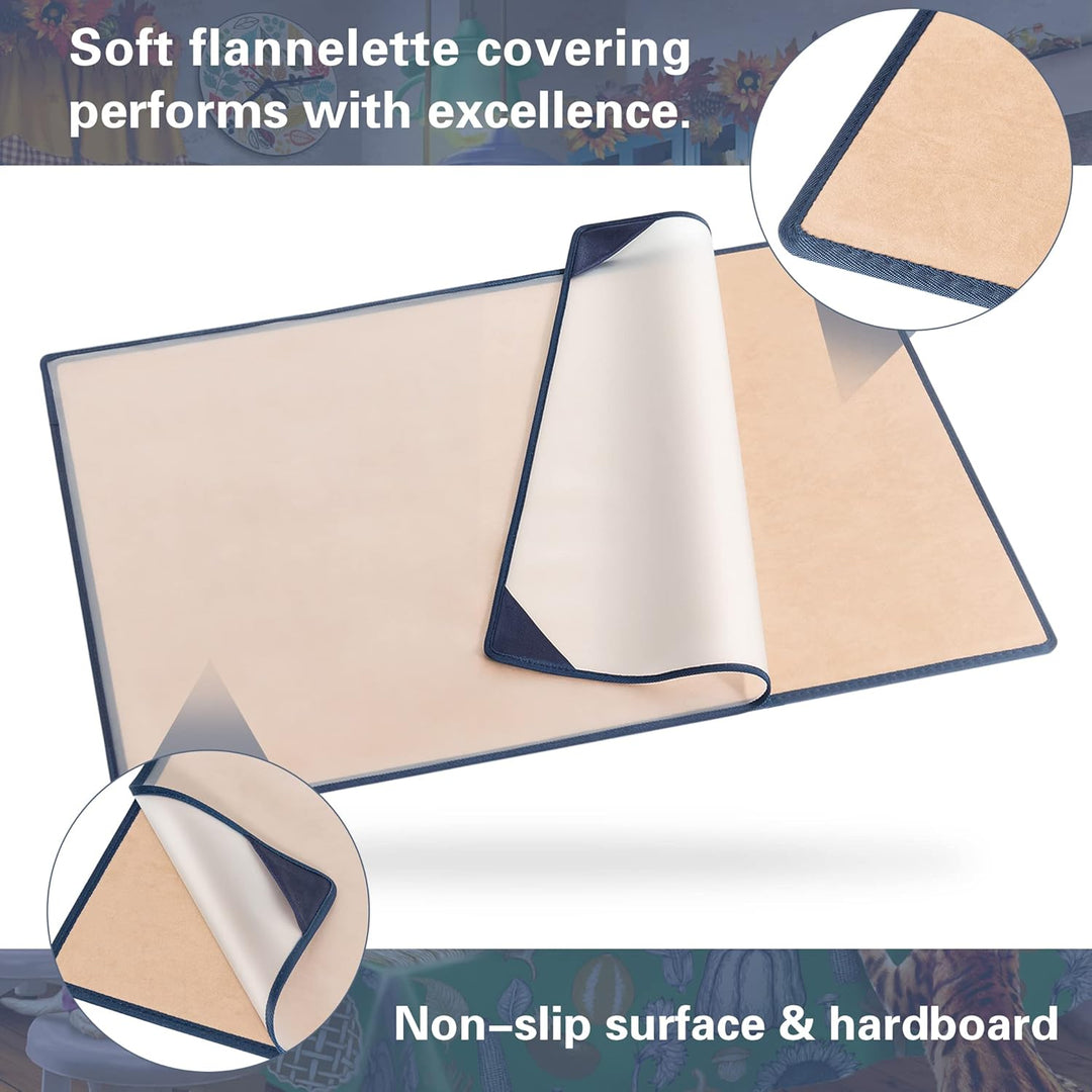 Tektalk Puzzle Board, tragbare Puzzlematte mit staubdichter Abdeckung zur Aufbewahrung von Puzzles,