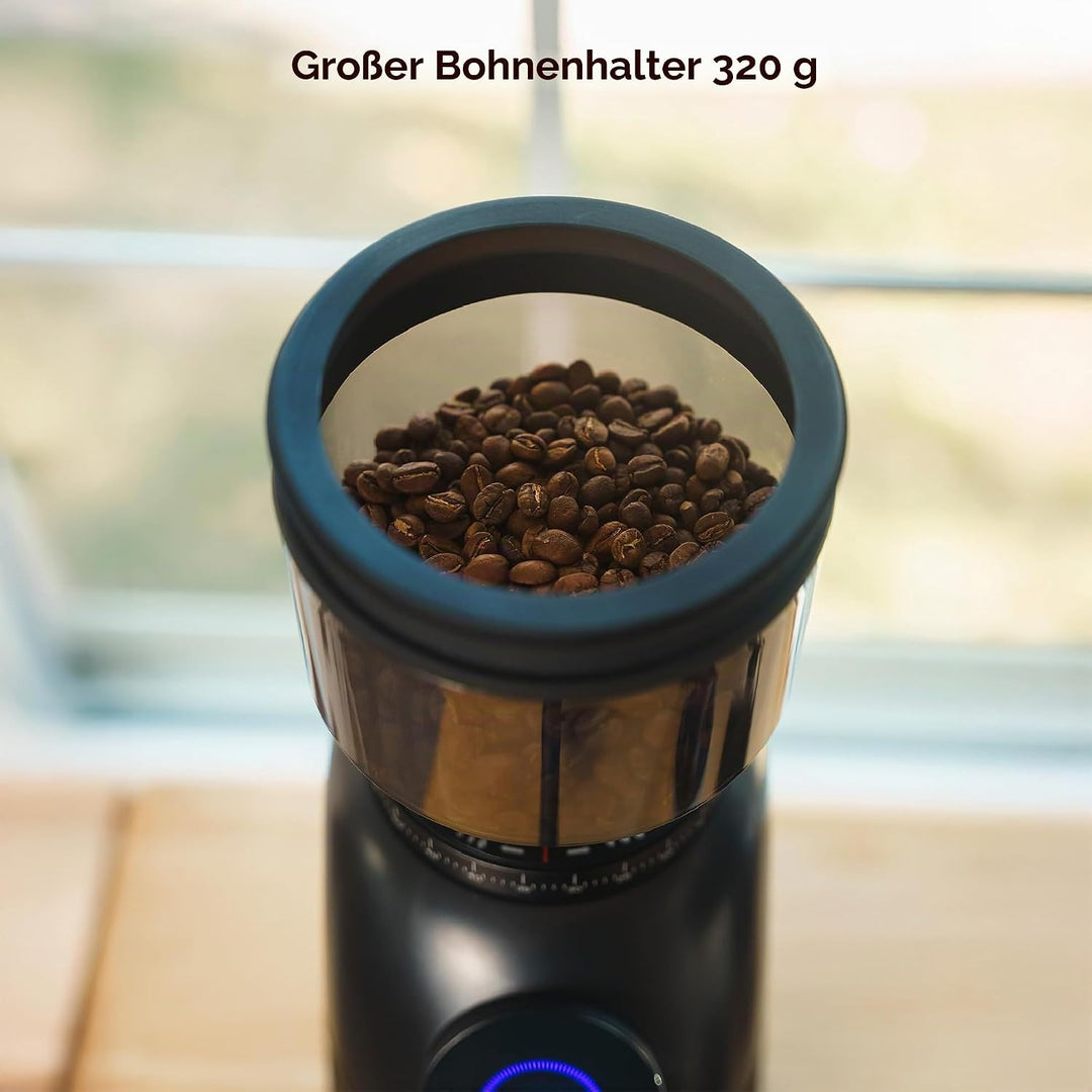 MiiCoffee GF64 Kaffeemühle (schwarz)