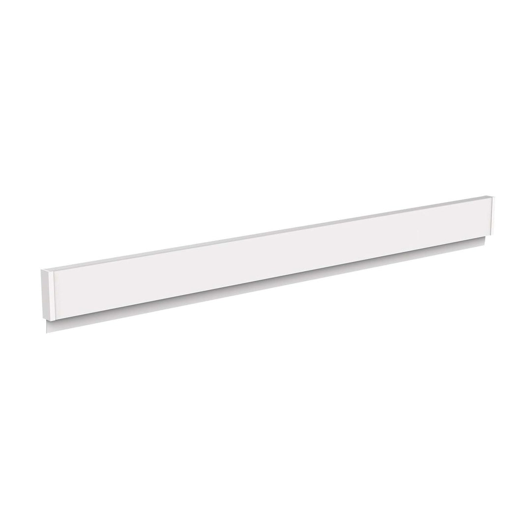 MAUL Klemmleiste MAULgrip 100 x 5 cm | Wandklemmleiste aus Aluminium zum Anbringen von Zeichnungen,