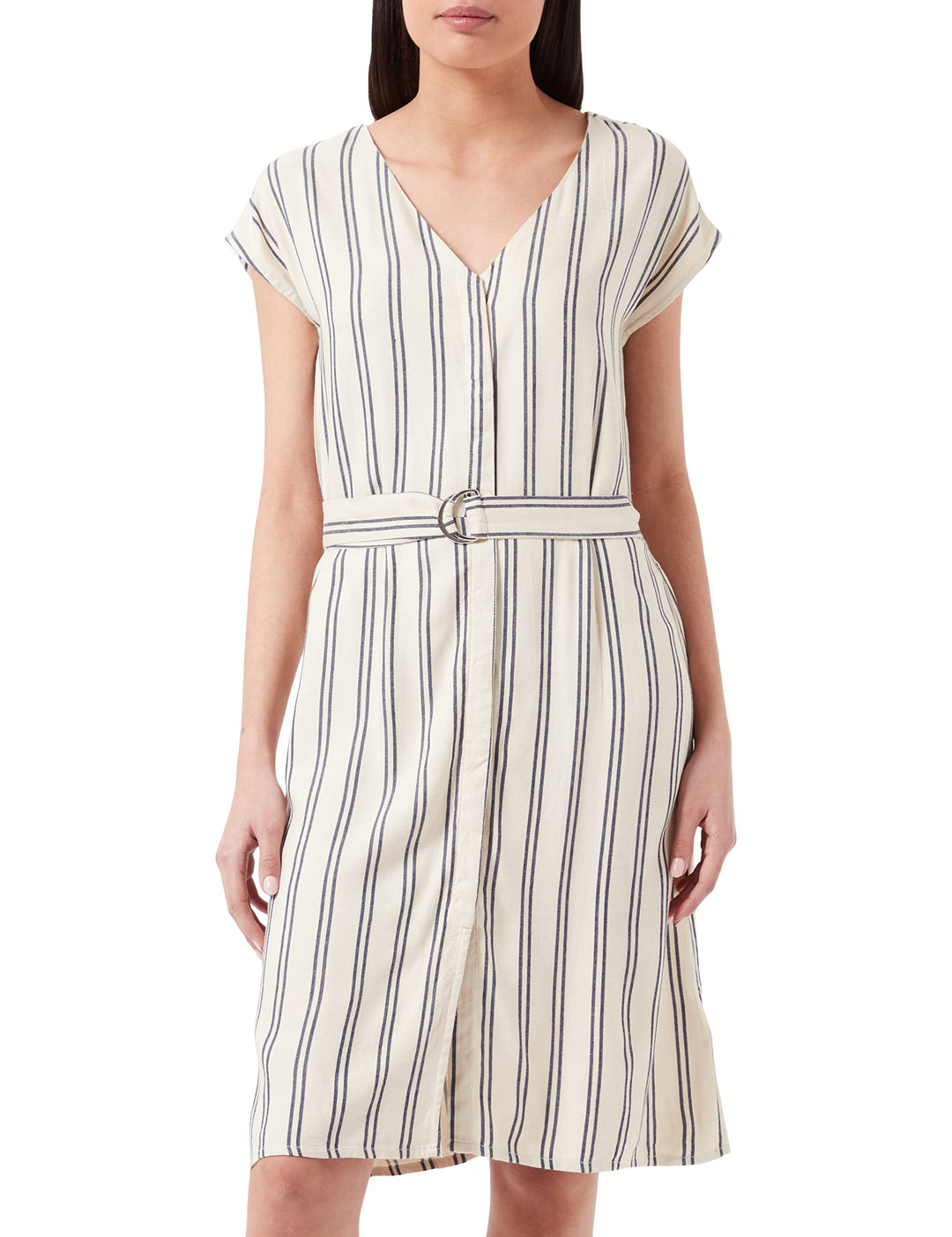 SPARKZ COPENHAGEN Damen Hattie Dress Kleid XL Elfenbein (Off White 002), XL Elfenbein (Off White 002