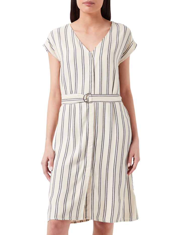SPARKZ COPENHAGEN Damen Hattie Dress Kleid XL Elfenbein (Off White 002), XL Elfenbein (Off White 002
