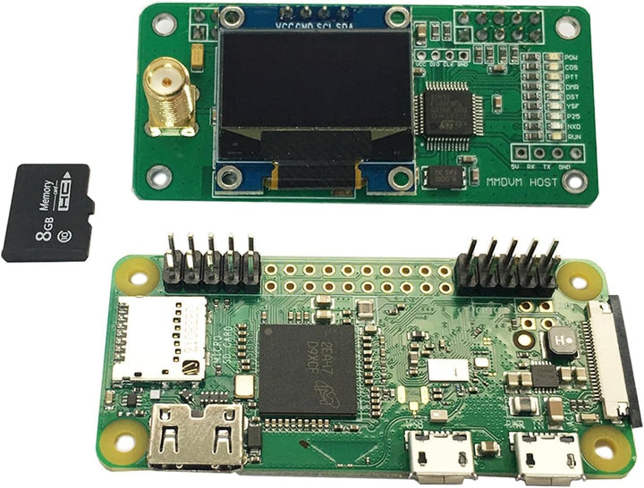 Verbesserter MMDVM-Hotspot, komplett montiert mit OLED-Display, WLAN, digitales Sprachmodem für DMR