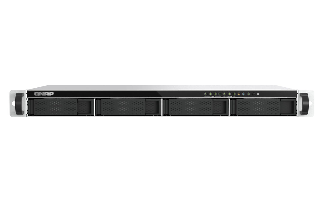 QNAP TS-h765eU-8G | 7-Bay, Intel Atom, 2.5GbE, 1U Hybrid Short-Depth Rackmount NAS