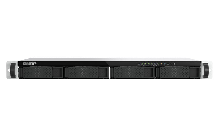 QNAP TS-h765eU-8G | 7-Bay, Intel Atom, 2.5GbE, 1U Hybrid Short-Depth Rackmount NAS