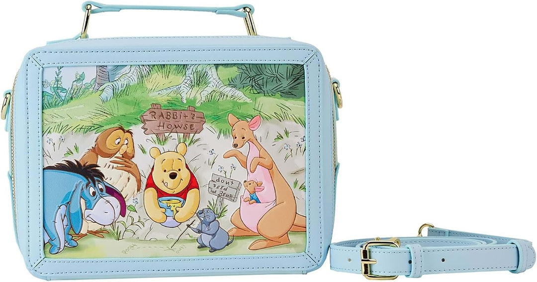 Loungefly Disney Winnie Puuh Vintage Lunchbox Crossbody Bag One Size, One Size
