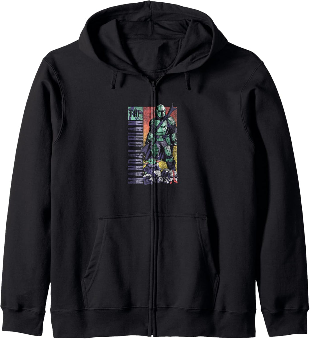 Star Wars: The Mandalorian & The Child Comic Cover Pop Kapuzenjacke