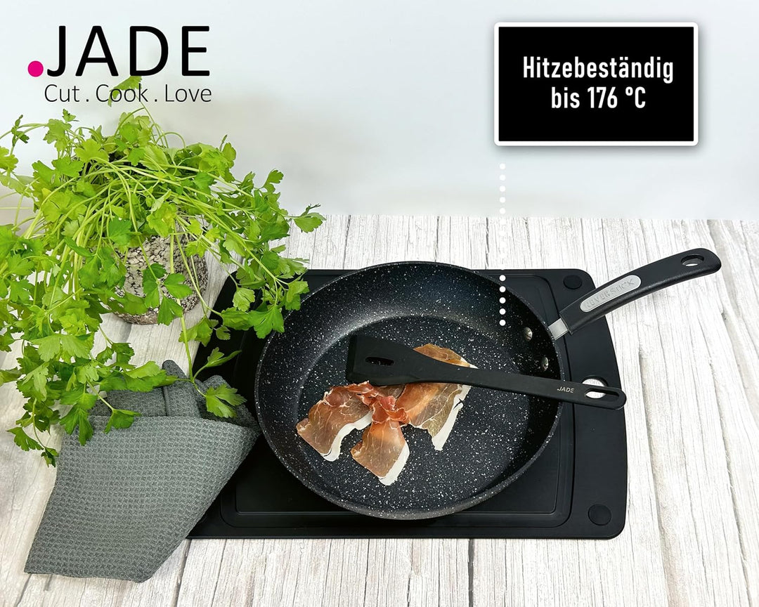 JADE Schneidebrett Gourmet Gripper, Zellulose-Laminat, mit Saftrille & Antirutschfüssen, beidseitig