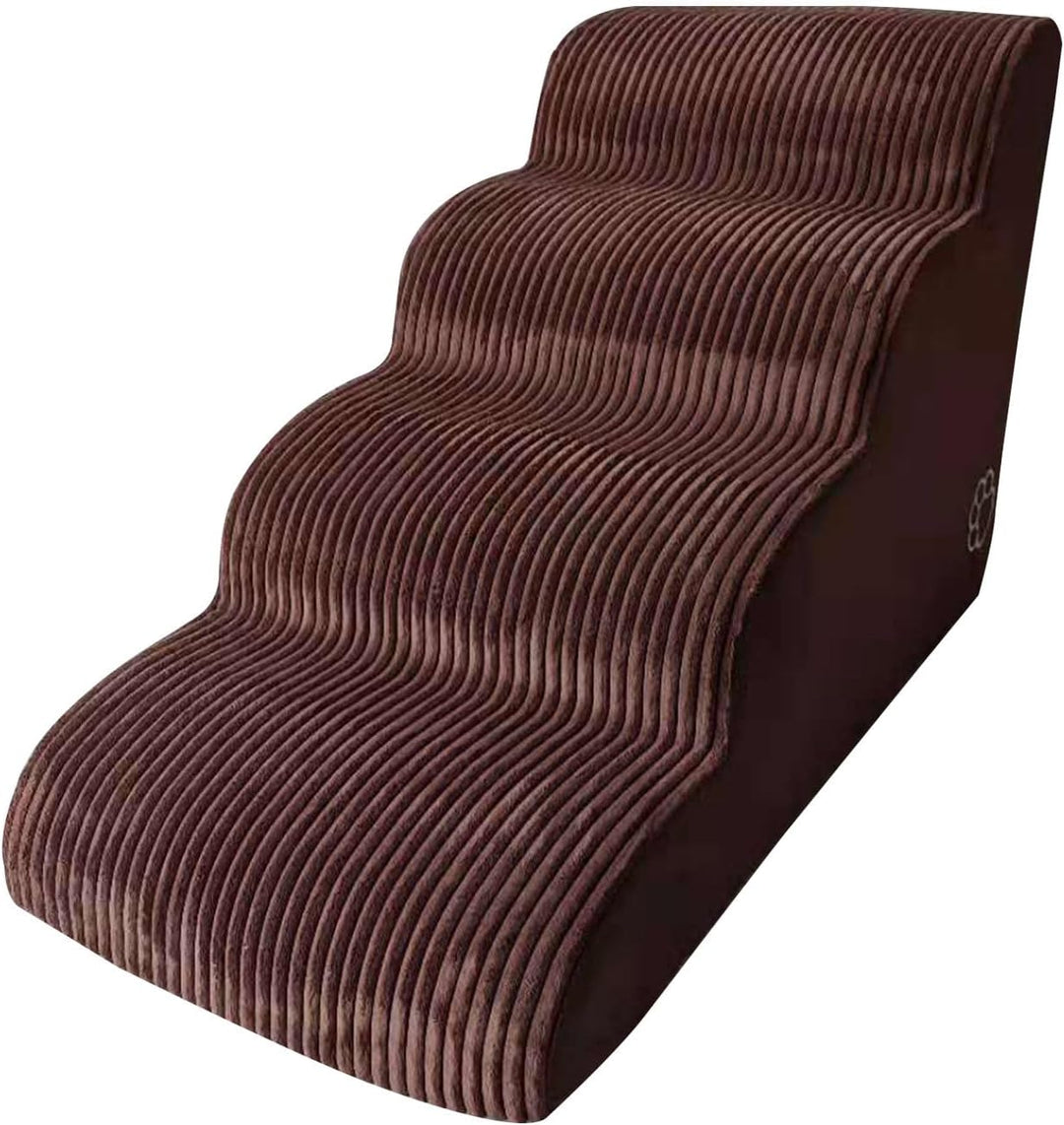 Schritte | 4 Tiers Cats High Density Foam Steps für | Sofa - Flexible Katzenrampe für den Innenberei