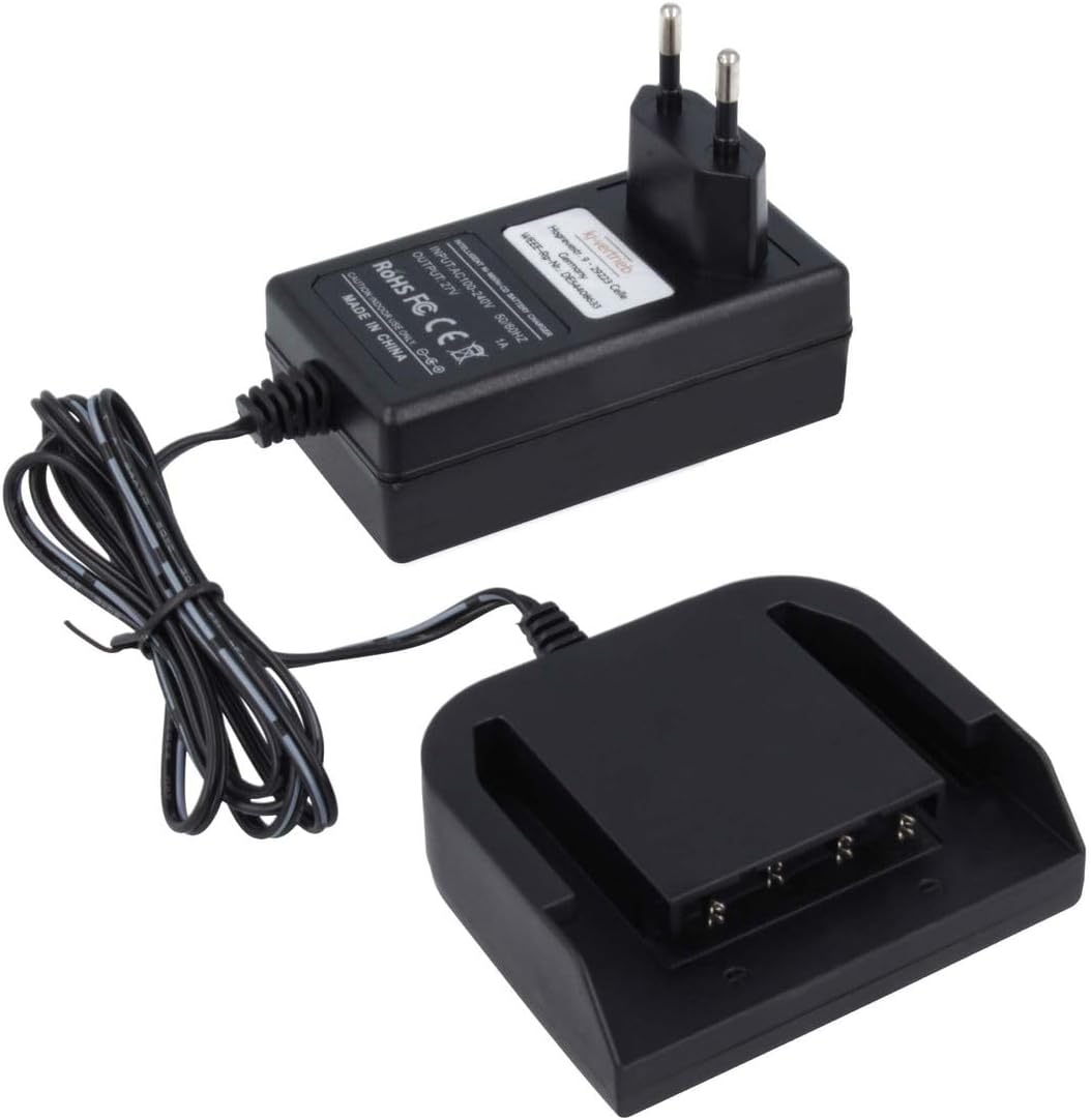 Ladegerät kompatibel mit AEG Ni-MH/Ni-CD Werkzeug-Akkus 7.2V / 9.6V / 12V / 14.4V / 18V - 1.5A / 1A