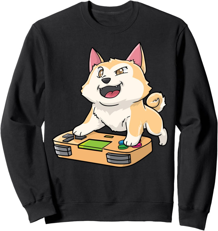 Akita Anime Gaming Gamer Kawaii Sweatshirt