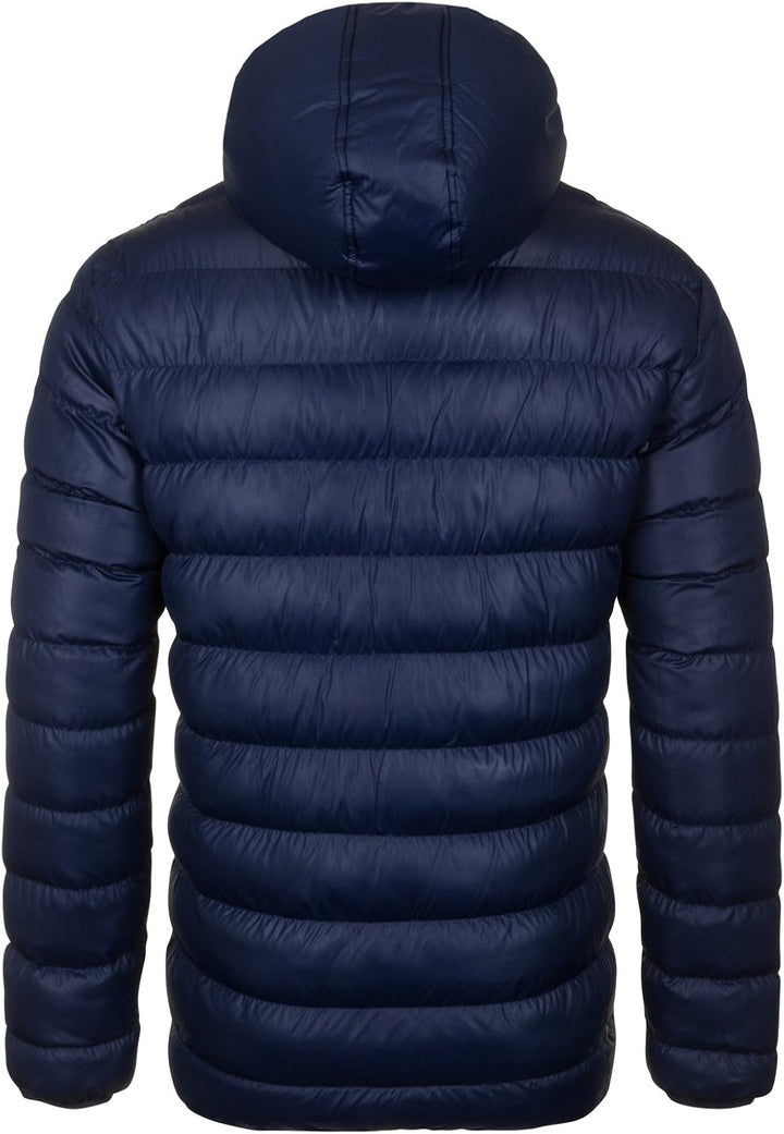 Chelsea FC - Herren Winter-Steppjacke mit Kapuze - Offizielles Merchandise - Geschenk für Fussballfa
