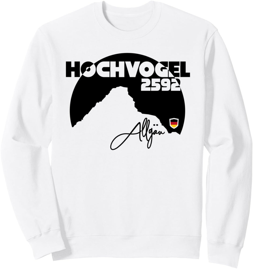 Hochvogel Bergtour Allgäuer Alpen Wandern Geschenke Deutschland Sweatshirt