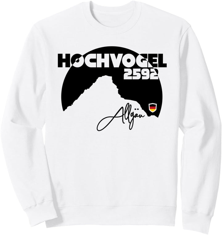 Hochvogel Bergtour Allgäuer Alpen Wandern Geschenke Deutschland Sweatshirt