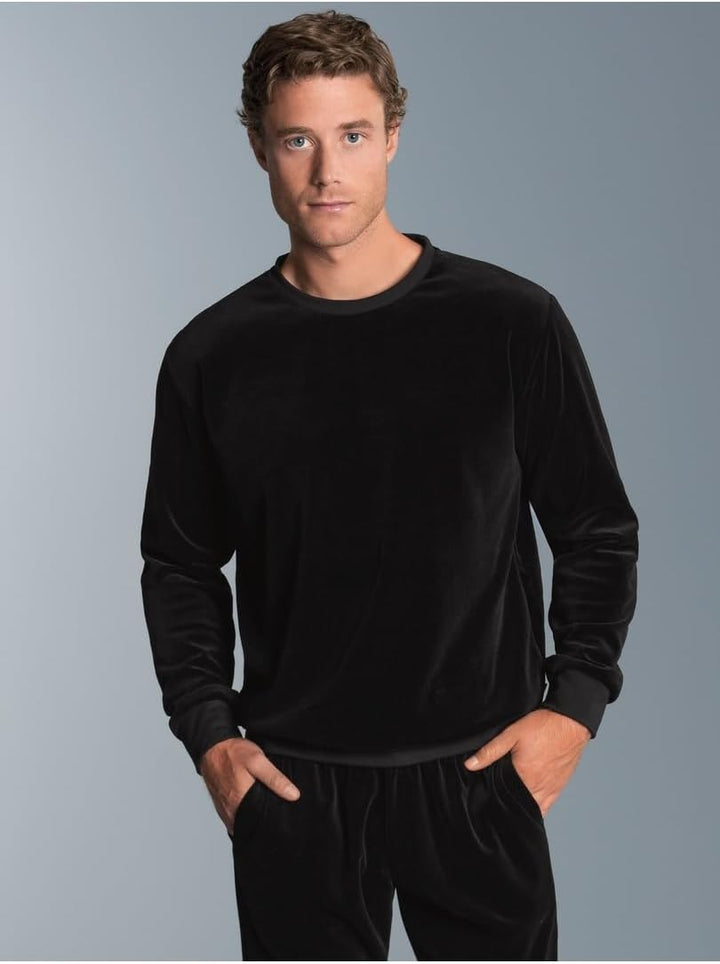Trigema Herren Nicki-Shirt XL Schwarz, XL Schwarz