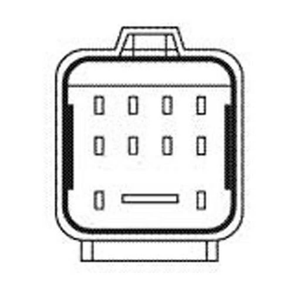 HELLA 4RV 008 188-461 Steuergerät, Glühzeit - 12V - Anschlussanzahl: 9 - nachglühfähig - Zylinderanz