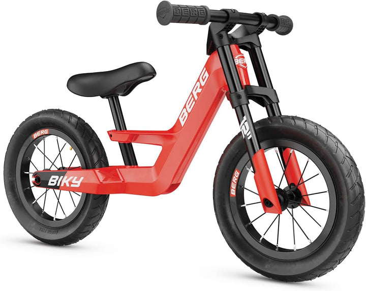 BERG Biky City Laufrad, 12'' Kinderfahrrad, 2-5 Jahre Red, Red