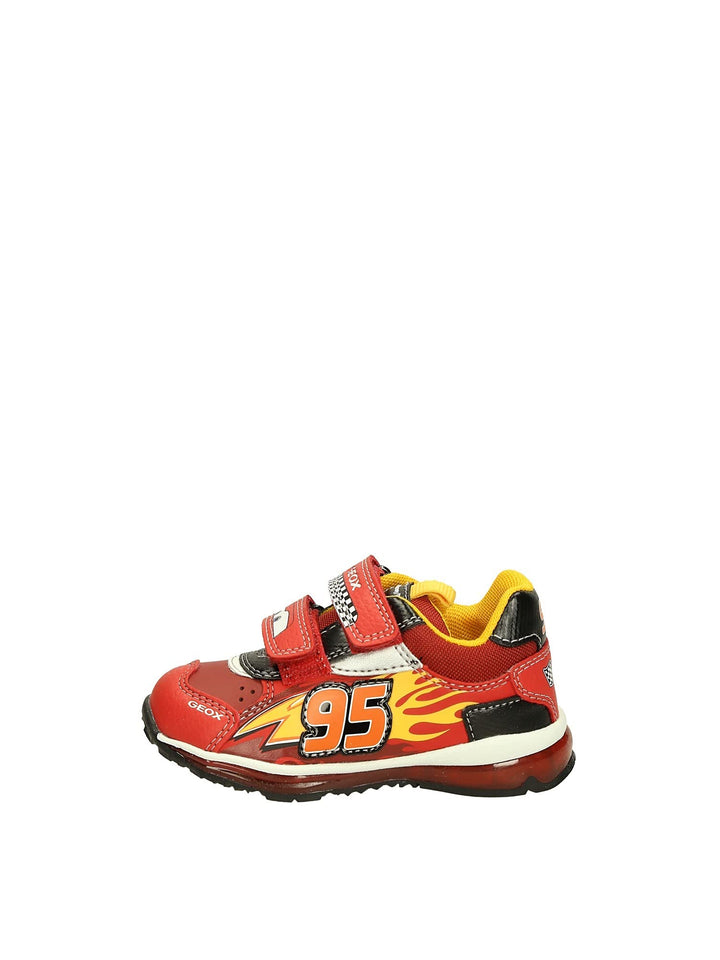 Geox Jungen B Todo Boy B Sneaker 20 EU Red Black, 20 EU Red Black
