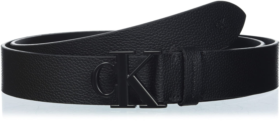 Calvin Klein Jeans Herren Mono Hardware Belt 35MM Gürtel, Black, 135