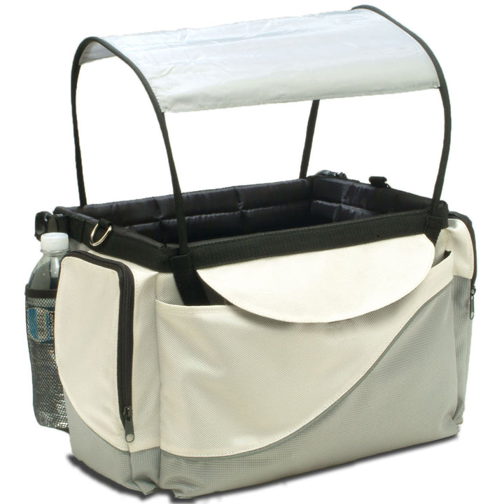 PetSafe SOLVIT Fahrradkorb für Hunde und Katzen, Sport Style Leichtes Nylonmaterial, Abnehmbarer Trä