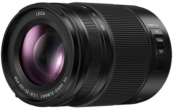 Panasonic Lumix H-ES35100E Leica DG Vario-Elmarit 35-100 mm Zoom F2,8 Objektiv, Micro Four Thirds Ka