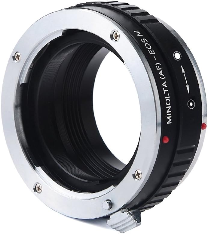 K&F Concept Minolta(AF) - EOS M Objektivadapter Objektiv Adapterringe für Minolta(AF) Mount Objektiv
