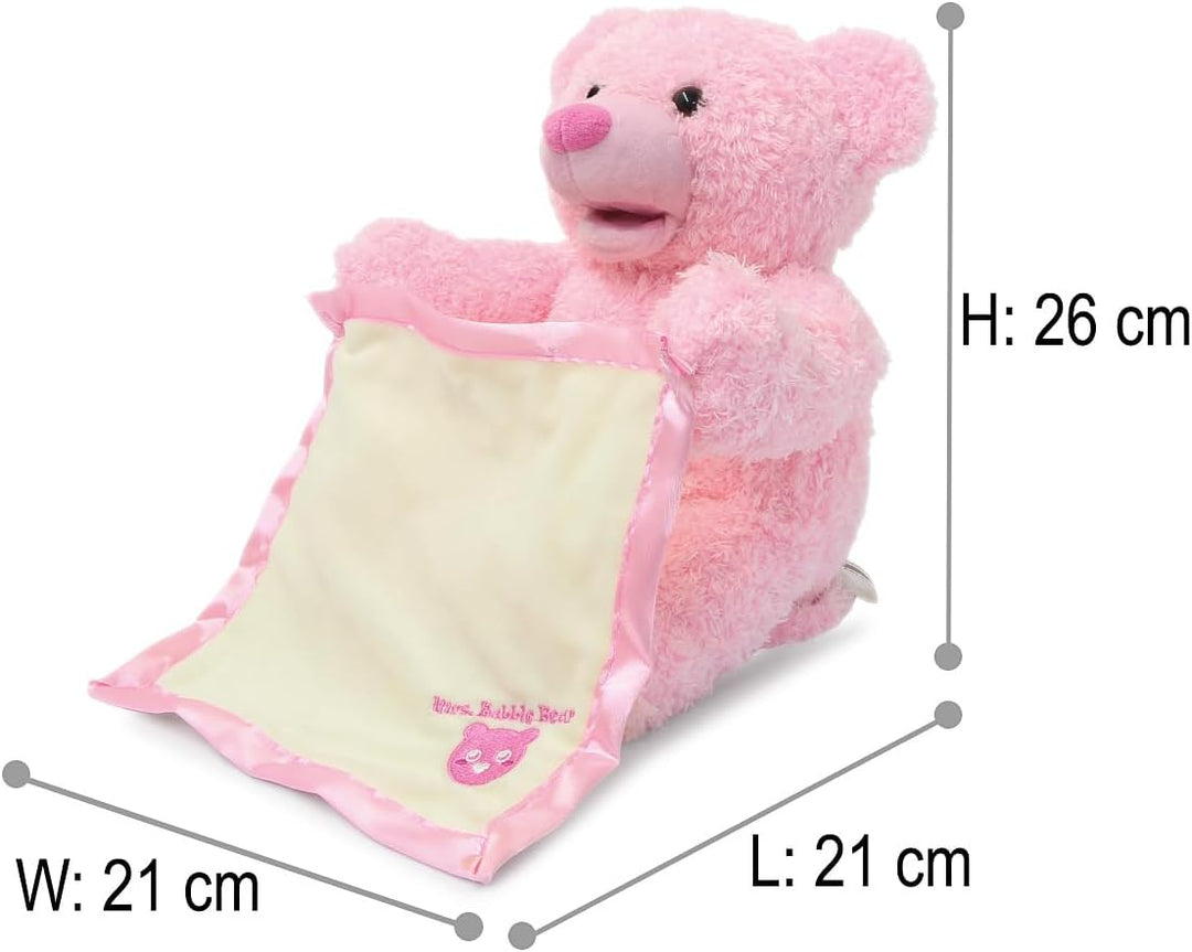 JAMARA 460481 Mrs. Babble Bear, Plüschtier, Teddy, Kuscheltier, niedliches Aussehen, Rollenspiel, Ve