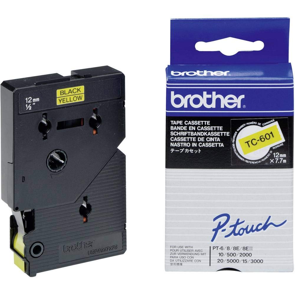 Brother TC601 Schriftbandkassette 7.7m 12 mm x 7.7 m, 12 mm x 7.7 m