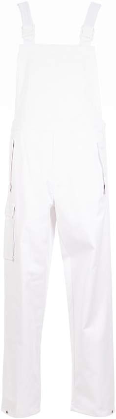 Planam Grösse 52 Damen Food Herren Latzhose reinweiss Modell 5340