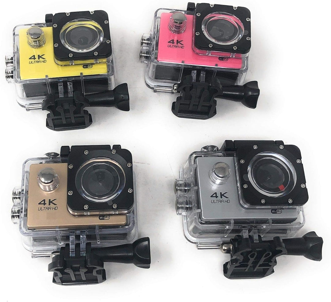 tempo di saldi Action-Kamera Ultra HD 4K WiFi 16 MP mit Fernbedienung Video Sport Wasserdicht