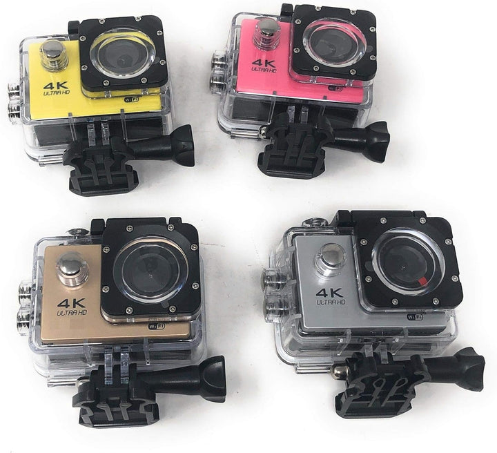 tempo di saldi Action-Kamera Ultra HD 4K WiFi 16 MP mit Fernbedienung Video Sport Wasserdicht
