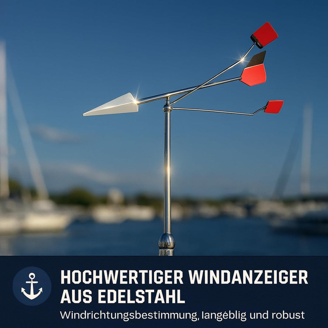 ARBO-INOX Windanzeiger Wind King Verklicker Edelstahl