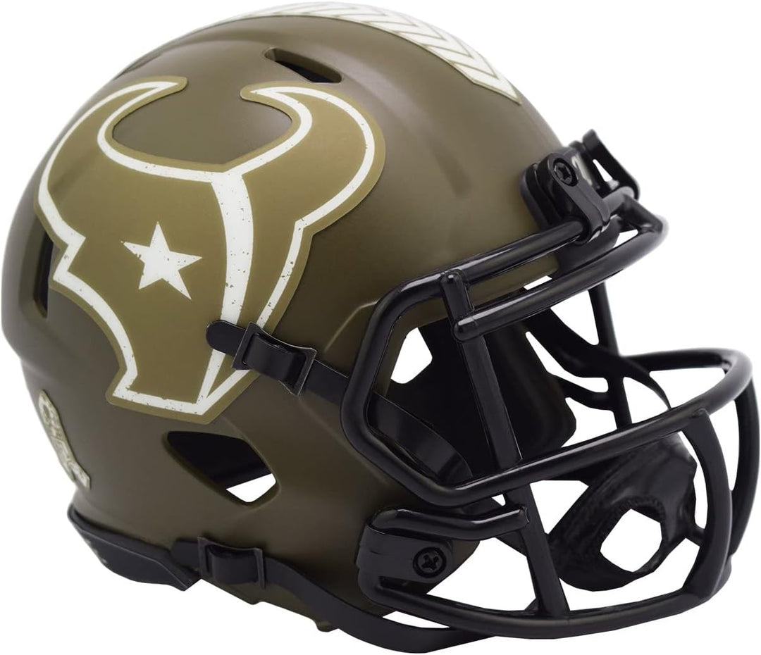 Riddell NFL Salute to Service Speed Mini Houston Texans, Houston Texans