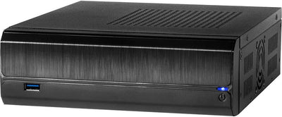 Inter-Tech-500 Black Computer Case – Computer Cases (PC, ITX, Black, 4.5 cm, 50 mm, 200 mm), schwarz