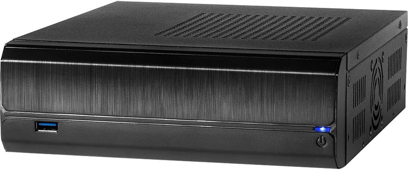 Inter-Tech-500 Black Computer Case – Computer Cases (PC, ITX, Black, 4.5 cm, 50 mm, 200 mm), schwarz