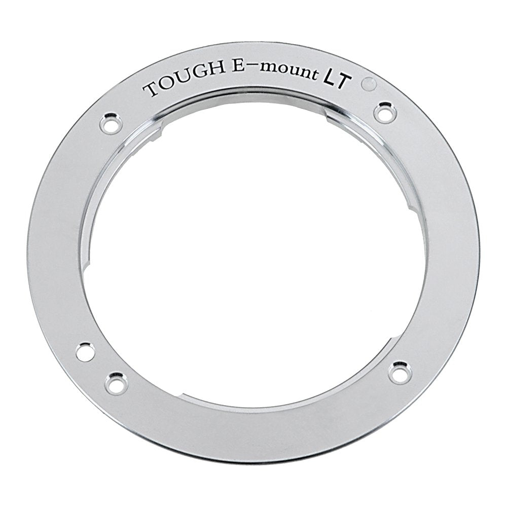 Fotodiox Pro Tough E-Mount - Silver - Light Tight Replacement Lens Mount for Sony E-Mount Cameras