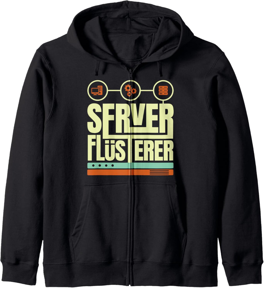 Server Flüsterer Informatiker Kapuzenjacke