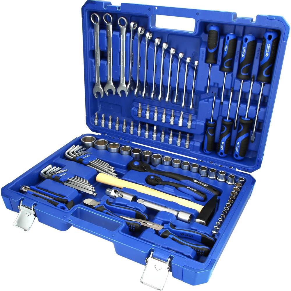 BRILLIANT TOOLS BT024095 1/4" + 1/2" Universal-Werkzeug-Satz, 95-tlg [Powered by KS TOOLS] 95-tlg.,