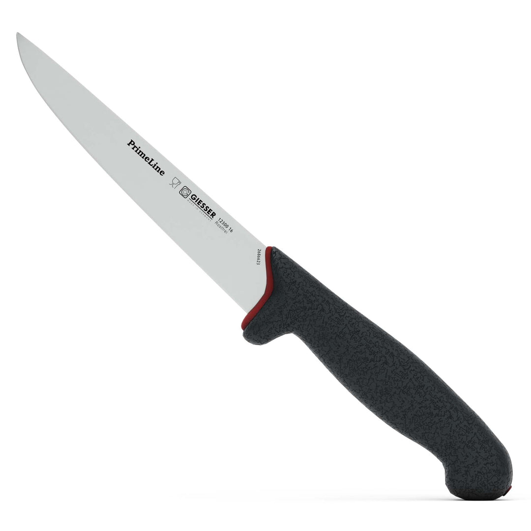 Giesser seit 1776 - Made in Germany - Stechmesser rutschfest PrimeLine, Klinge 16 cm, schwarz, schar