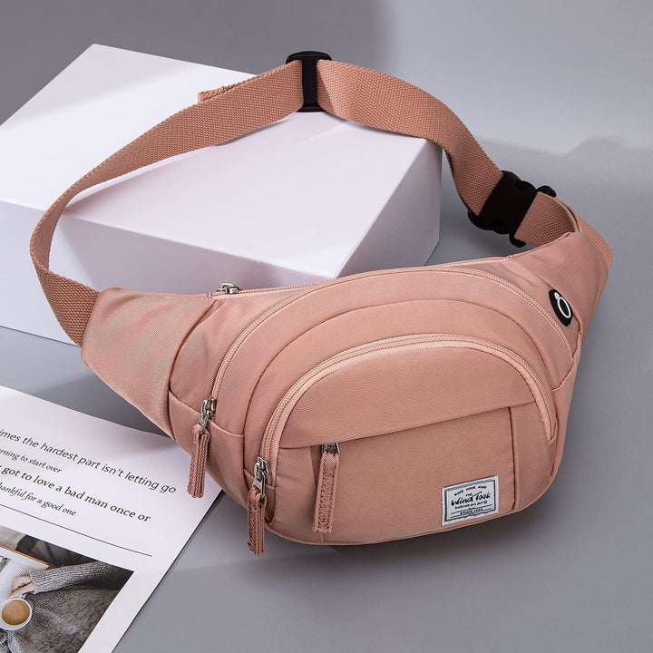 Wind Took Bauchtasche Gürteltasche Brusttasche Stylisch gross Hüfttasche Sport Handytasche mit Kopfh
